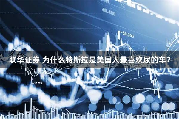 联华证券 为什么特斯拉是美国人最喜欢尿的车？